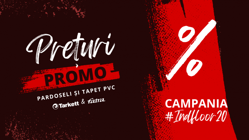 OFERTĂ PROMOȚIONALĂ: Covor și tapet PVC la prețuri speciale!