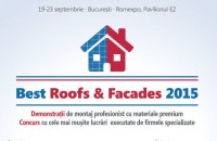BEST ROOFS & FACADES 2015, evenimentul anului pentru montatorii de acoperisuri