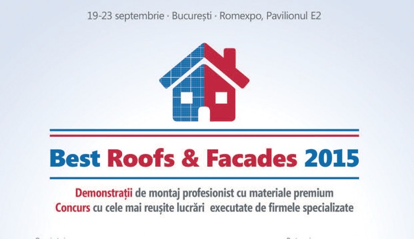 BEST ROOFS & FACADES 2015, evenimentul anului pentru montatorii de acoperisuri