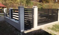 Porți și garduri din aluminiu pentru împrejmuiri exterioare – Soluții durabile și elegante de la SABITERM