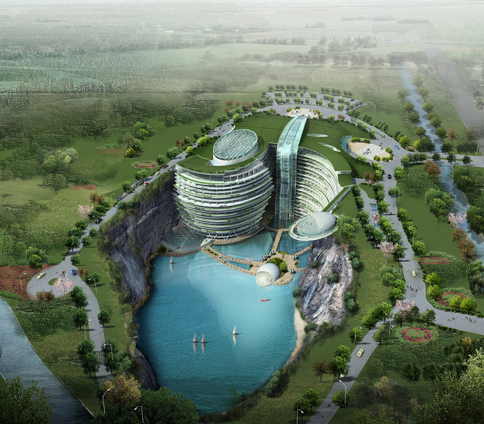 Primul hotel subteran din lume a fost construit într-o mină părăsită