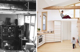 Studioul unui artist din anii '70 a fost transformat într-o casă luminoasă și aerisită