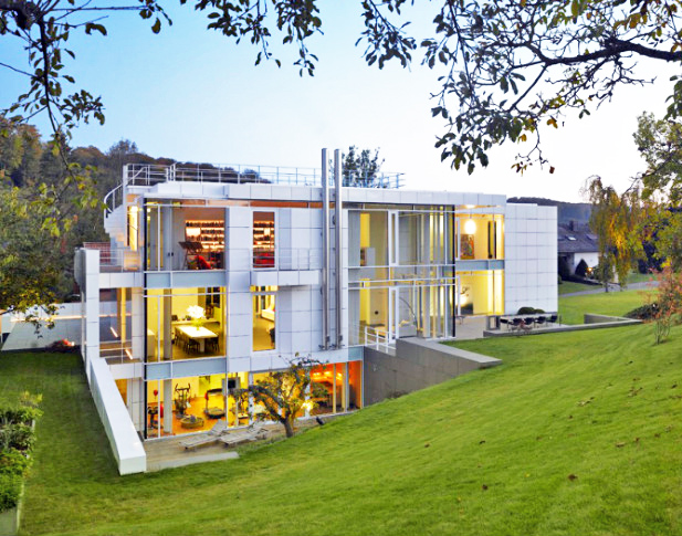Locuinta din Luxemburg, cea mai durabila cladire rezidentiala marca Richard Meier