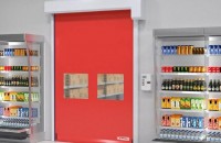 Ușa rapidă Dynaco E-211: all-rounder pentru compartimentări industriale