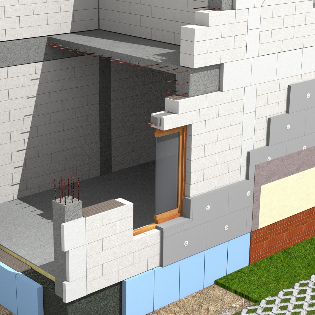 Sistem de zidarie confinata din BCA Macon pentru constructii rezidentiale, publice si industriale