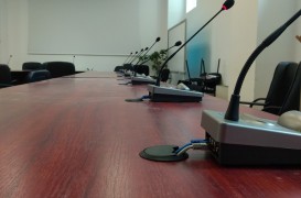 Instalarea unui sistem complex de conferinţă şi vot la Consiliul Local Alba Iulia 