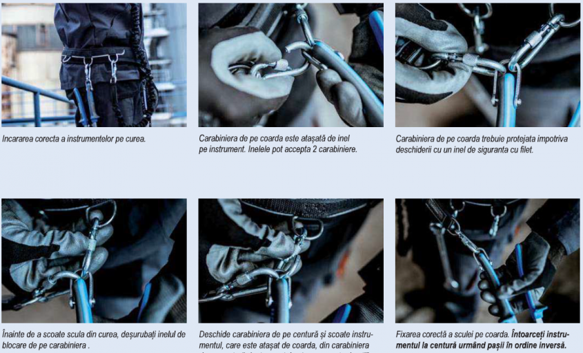 Scule UNIOR pentru lucrul la &icirc;nălțime &ndash; siguranță integrată &icirc;n design cu conformare la standard