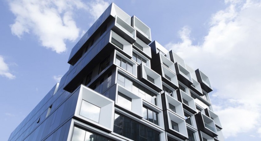 Volume suprapuse transformă clădirea Slate din Portland într-o minune a eficienței