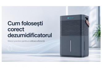 Cum folosești corect dezumidificatorul. Sfaturi practice și greșeli de evitat