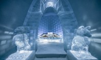 Imagini de poveste cu primul hotel de gheață din lume, redeschis pentru al 29-lea sezon