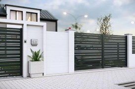 Estetica de exterior: garduri și porți din aluminiu în designul modern