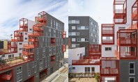 Apartamente moderne in docuri Noua constructie a preluat din elementele docurilor din beton din sec al