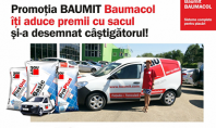 Promotia BAUMIT Baumacol iti aduce premii cu sacul si-a desemnat castigatorul! BAUMIT multumeste tuturor participantilor si