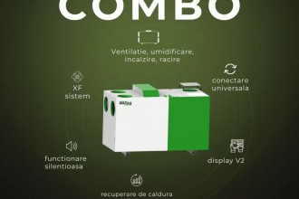 Noul WANAS COMBO - Soluția completă pentru un aer sănătos și confort în fiecare anotimp