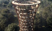 Un turn de observare cu design uluitor va putea fi folosit începând de anul viitor Proiectat
