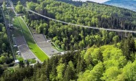 Cel mai lung pod pietonal suspendat din Germania Este vorba despre cel mai lung pod pietonal