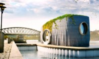 O casă plutitoare va fi printată 3D în 48 de ore în Cehia Casa Prvok od