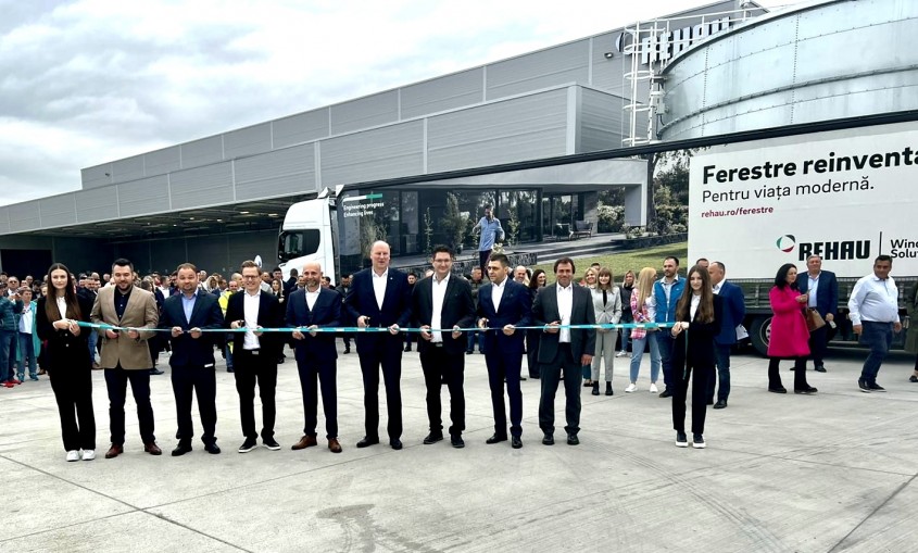 REHAU Window Solutions a inaugurat Centrul Logistic de la Cisnădie, o investiție de 10 milioane euro