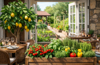 Restaurantele cu propria grădină: experiență autentică și marketing verde