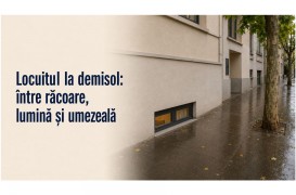 Locuitul la demisol: &icirc;ntre răcoare, lumină și umezeală