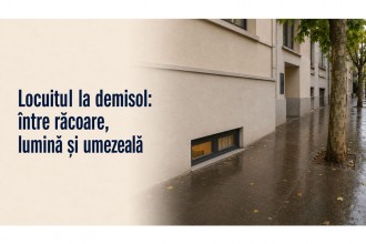 Locuitul la demisol: &icirc;ntre răcoare, lumină și umezeală