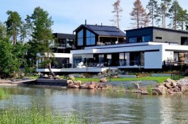 Ușile glisante Eclisse alese pentru Villa Havet – cea mai bună casă la târgul finlandez de