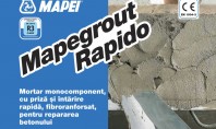 Mortarul grosier cu priza rapida MAPEGROUT RAPIDO Aveti de reparat o suprafata din beton degradata si