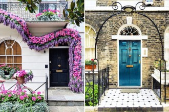 Fascinantele uși ale caselor londoneze