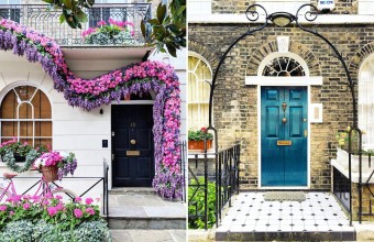Fascinantele uși ale caselor londoneze