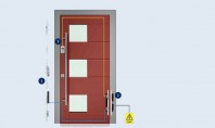 Noul concept pentru ușile rezidențiale GU-SECURY AUTOMATIC ȘI CONTROLUL ACCESULUI CU AMPRENTĂ Usile rezidentiale sunt cea