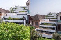 Casa cu Terase combină arhitectura cu agricultura urbană