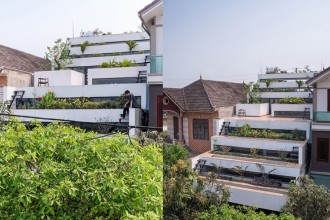 Casa cu Terase combină arhitectura cu agricultura urbană