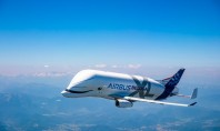 Un delfin alb în cer Uriașul Beluga XL de la Airbus a efectuat primul zbor Cu