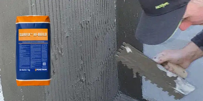 Mortar reparații și hidroizolare beton - SURFIX HI-BUILD PENETRON