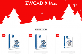 În perioada 4 decembrie-22 decembrie licențele ZWCAD au discount de 30%