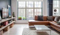 Un apartament confortabil ce aminteste de un spatiu industrial Amplasat in centrul cartierului Soho din Londra
