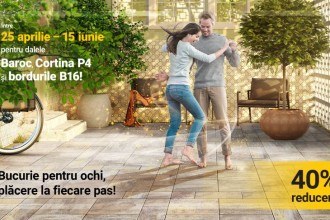 Bucurie pentru ochi, plăcere la fiecare pas. Oferta cu 40% reducere de la Elis Pavaje