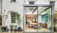 Un cub de sticlă extindere pentru o casă tradițională londoneză Echipa de la DOS Architects a