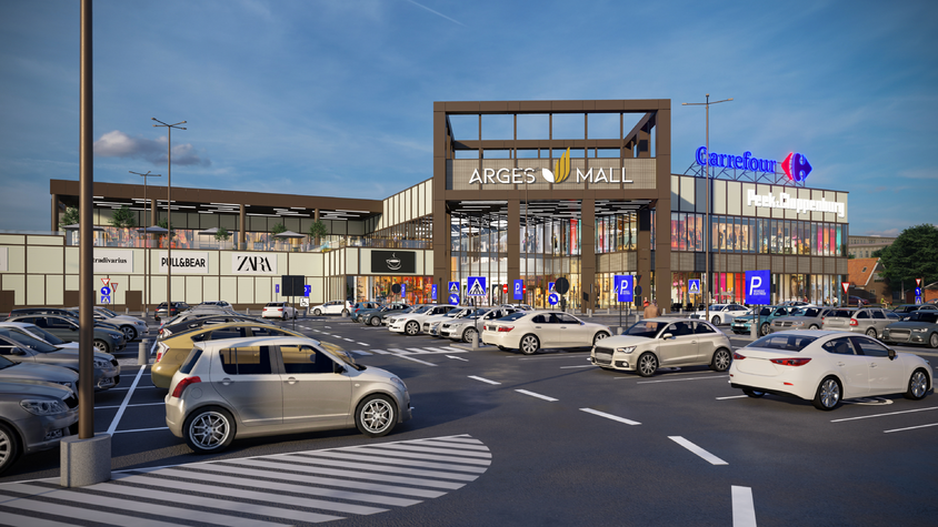 Argeș Mall, cel mai mare centru comercial din județ, se deschide pentru public