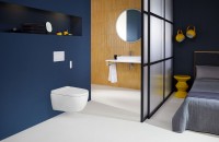 O nouă eră &icirc;n baie: Luxul accesibil al vasului WC cu duș Geberit AquaClean Alba