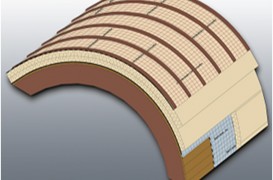Plăci termoizolante din poliuretan (PIR) pentru acoperișuri curbate