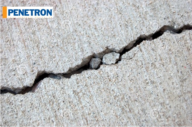 5 motive pentru care se fisurează betonul - Tratament în masa betonului cu Penetron