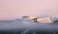 Muzeul de Istorie Naturală din Shenzhen „curge” asemenea unui râu Proiectul Delta desemnat castigator in urma