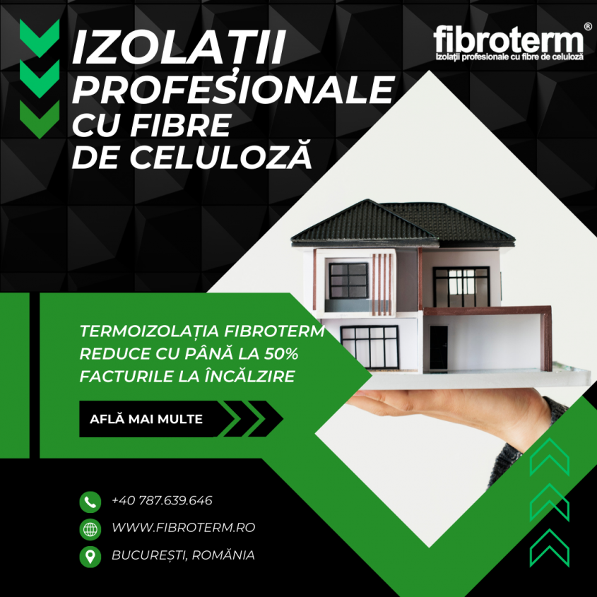 Izolația din celuloză: soluția ecologică și eficientă pentru casa ta