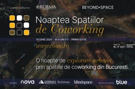 Pe 10 iunie 2026, Bucureștiul devine harta vie a coworkingului.