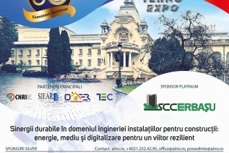 Conferința Națională a Asociației Inginerilor de Instalații din România CN AIIR 2025 – Ediția 60 –