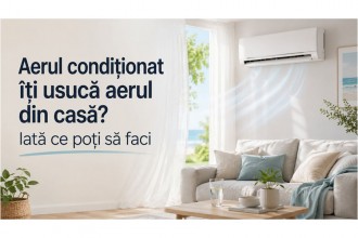 Aerul condiționat &icirc;ți usucă aerul din casă? Iată ce poți să faci