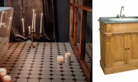 Mobilier de baie din lemn: avantaje și riscuri
