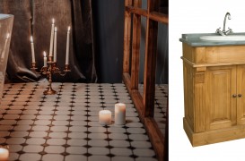 Mobilier de baie din lemn: avantaje și riscuri