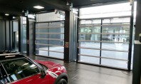 Ușa Butbach Spacelite Vision cu sticlă securizată – un cadou pentru arhitecți Ușa secțională Spacelite este